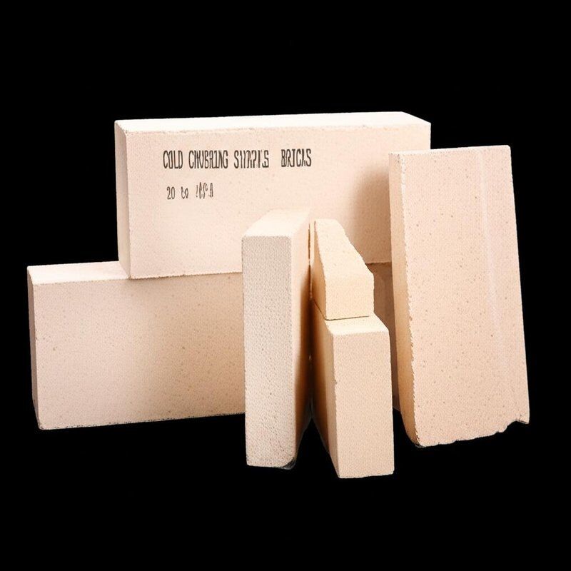 Cold Crushing Strength 20 to 40 MPa Insulating Fire Clay Bricks Thermal Insulation Refractory Bricks Suitable for in Kilns Furnaces and Boilers